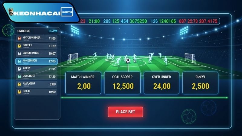 Hình thức cá cược bóng đá